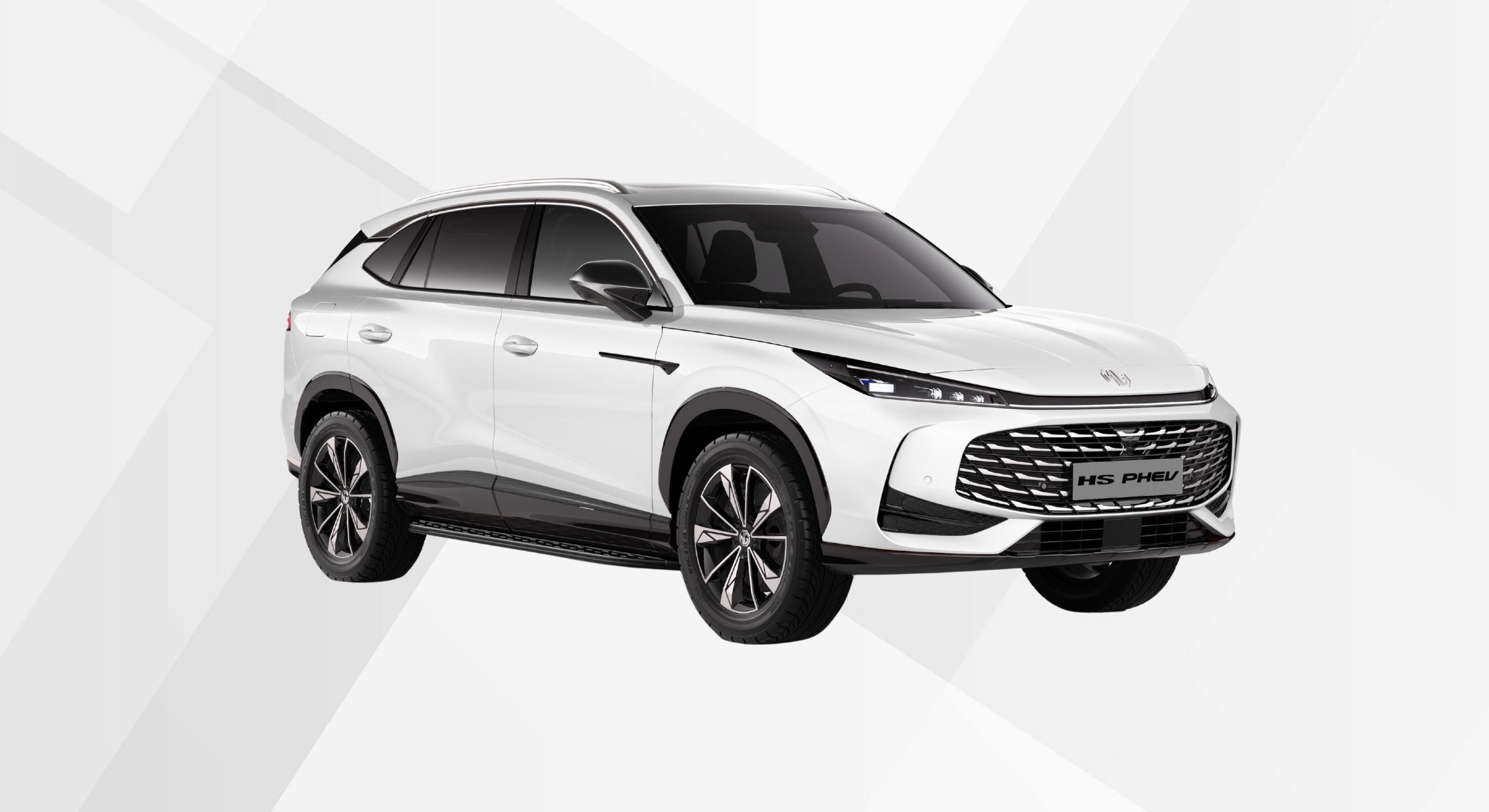 mg hs phev in dover white