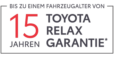 toyota 15 jahre relax garantie