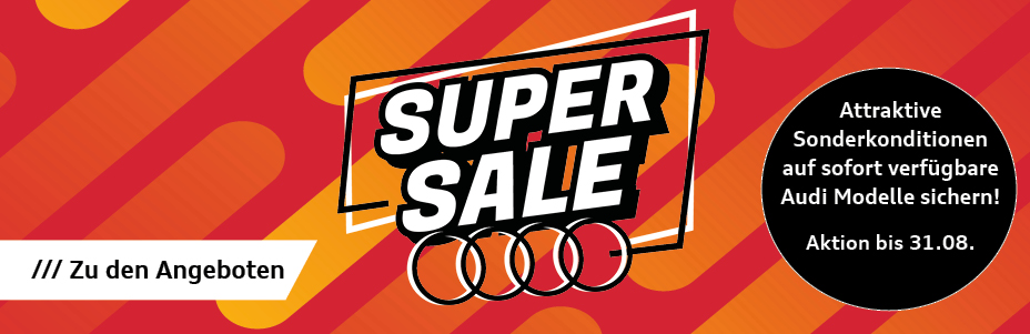 Audi Super Sale bei Motor-Nützel!